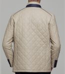 Beige Cambridge Men’s Leather Jacket (1)