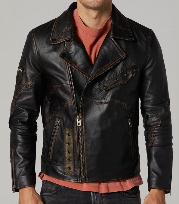 Bronze Cobain Men’s Leather Jacket (1)