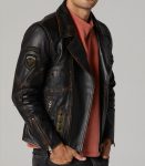 Bronze Cobain Men’s Leather Jacket (1)